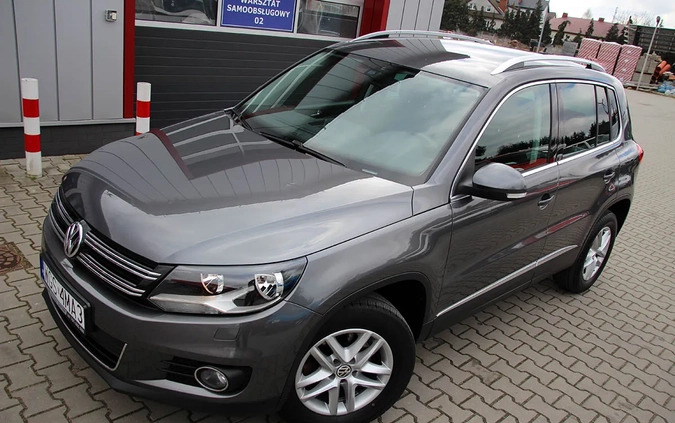 Volkswagen Tiguan cena 52900 przebieg: 184000, rok produkcji 2013 z Gostynin małe 781